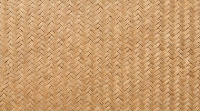 Seamless texture of woven bamboo basket weave
