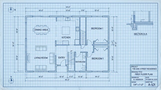 Architectural floor plan