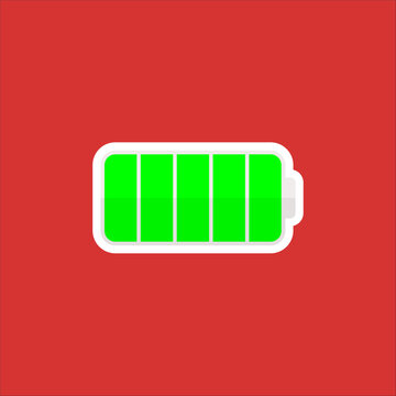 battery icon vector illustration