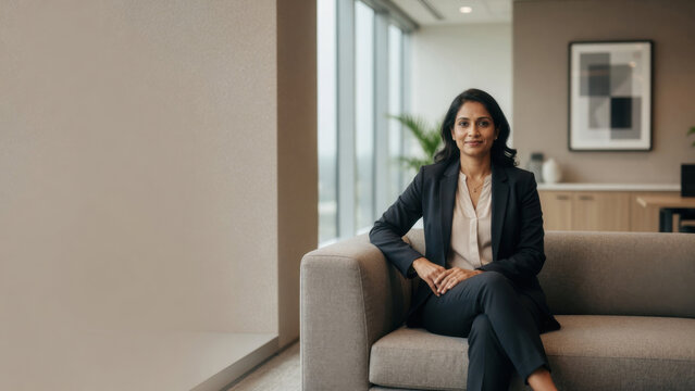 Business woman professional office corporate leadership confidence success sofa portrait business woman professional office corporate leadership confidenceprofessional portrait office concept