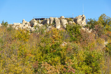 Fototapeta premium Ruins of the Ancient Thracian city of Perperikon, Bulgaria
