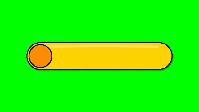 Bright yellow capsule shape on green background.