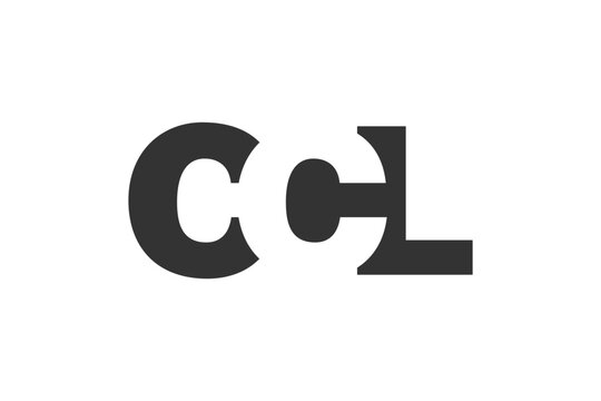 CCL logo design. Initial letter C C L bold font style for tech startups, consulting, corporate branding. Creative company name, headlines typography identity, trendy logotype.
