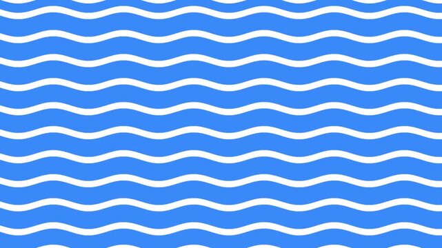 seamless pattern with waves motion video background. waving motion background