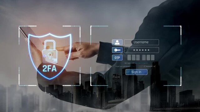Two-factor authentication strengthens login system security. Adds protection, two-factor authentication increases privacy, and two-factor authentication prevents access breaches. Marrow