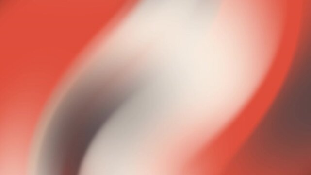 Abstract fluid wavy background with dynamic bright orange, dark slate gray, and cream gradient loop animation.