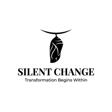 Chrysalis cocoon logo for silent transformation.