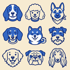 Fototapeta premium Charming Kawaii Style Vector Illustration with Cute Character Design Elements