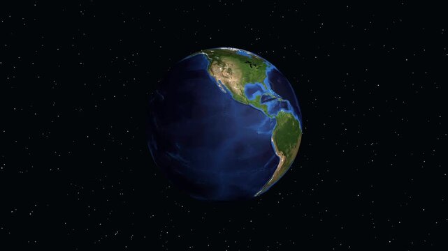 Animated Zoom from Space to Pinar del Rio City in Cuba