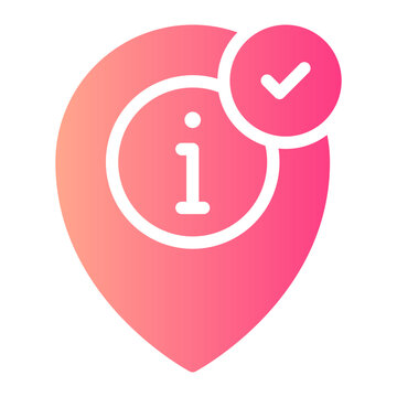 location gradient icon