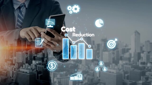 Cost reduction and cost saving through digital transformation, business cost optimization, operational cost reduction, financial savings, and resource efficiency strategies for business success. Muxer