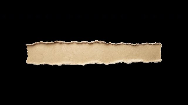 Animated torn paper texture backgrounds and 4K transition footage. Realistic stop motion crumpled paper tape pieces for scrapbooking and social media edits in Apple ProRes 422