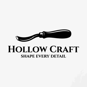 Professional chisel graphic for woodworking studios, artisanal makers, or traditional craftsmanship businesses.