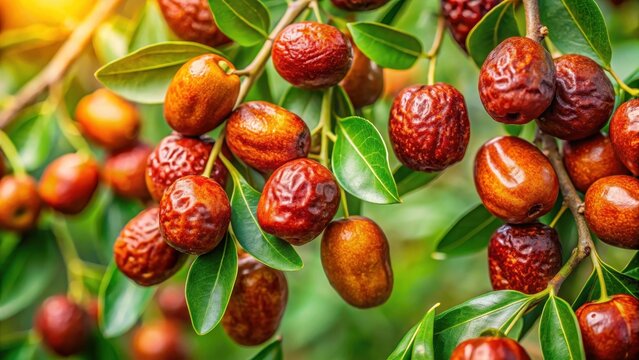 Real ziziphus or chinese jujube date
