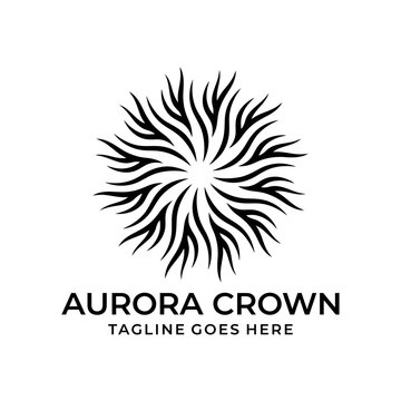 Sharp, radiating line graphic representing energy, light, and crown-like excellence.