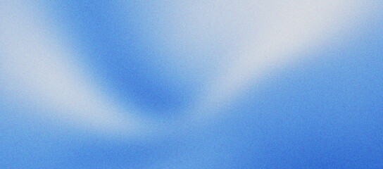Abstract blue gradient background with soft white light waves. Minimalist blurry texture for corporate presentations. Ethereal cerulean silk surface. Modern clean aesthetic for digital design.