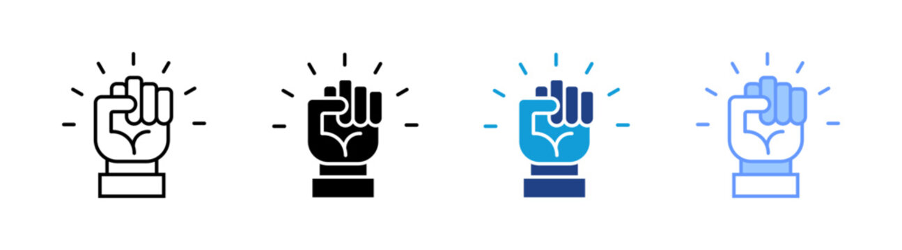 Empower icon set multiple style collection