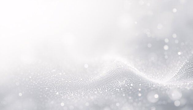 Abstract Data Points Background Subtle Dot Network Minimal Technology Clean White Gradient Backdrop