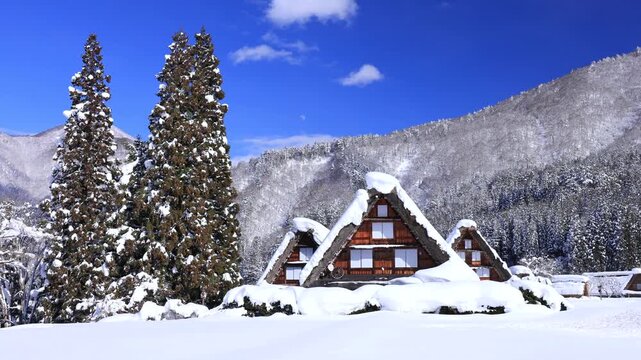 雪の白川郷