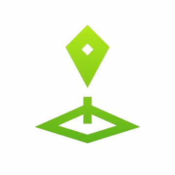 Location Info animation icon for social media, presentations, videos, websites. Alpha Channel.