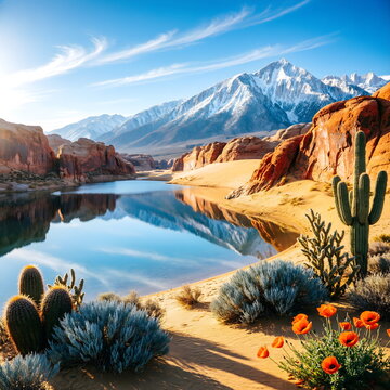 Beautiful Landscape in Spring