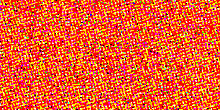 Colorful Abstract Confetti Texture Background With Vibrant Red And Yellow Mosaic Pattern