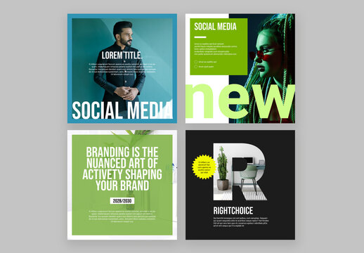 Social Media Post Layout