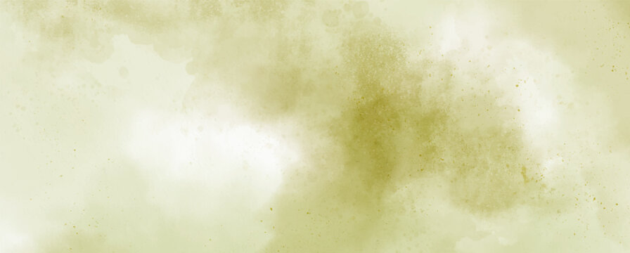 Abstract watercolor art background template. green watercolor backdrop empty space for text, banner, presentation or product display graphic design