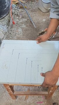 Attaching Metal Sheet to Wooden Top to Construct Small Utility Table