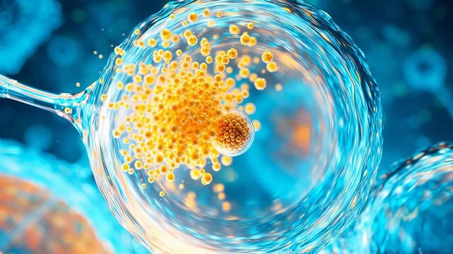 Nanoparticle Drug Release in Lysosome