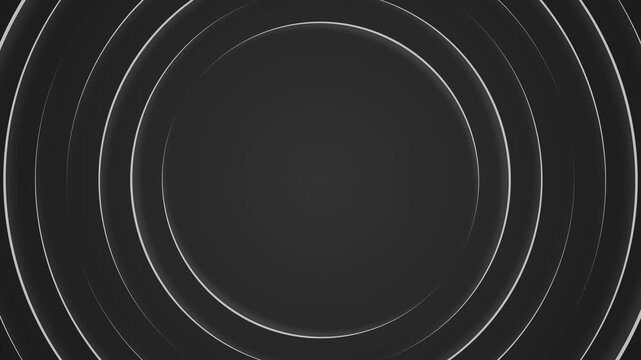 circle line glowing wave rotation motion gradient abstract background