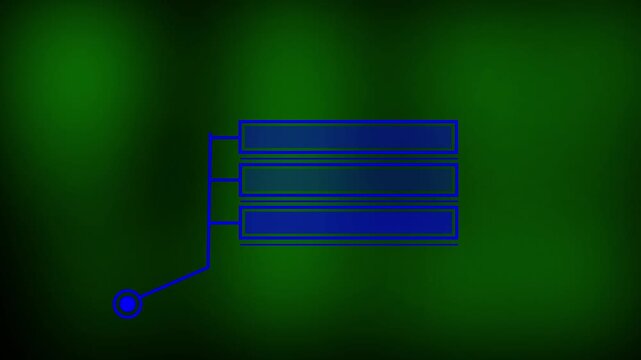 Simple digital Hud call out action title lower third with black transparent background. call out elements animation. ck video