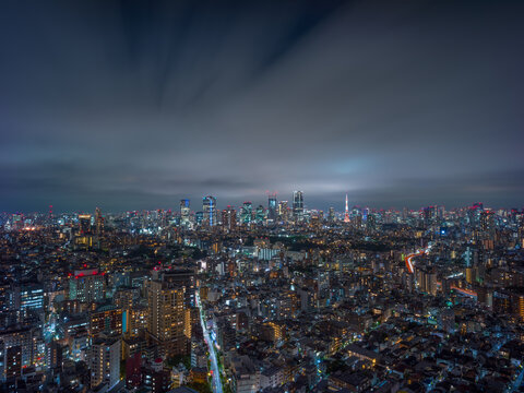 東京風景　夜景