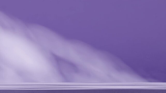 bare neutral-toned area of video footage with light purple color on backdrop for cover design
