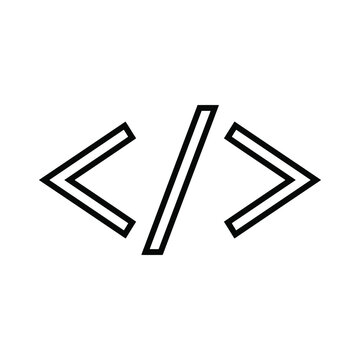 Video programming code syntax symbol graphic with programming software development computer scripting developer information language technology