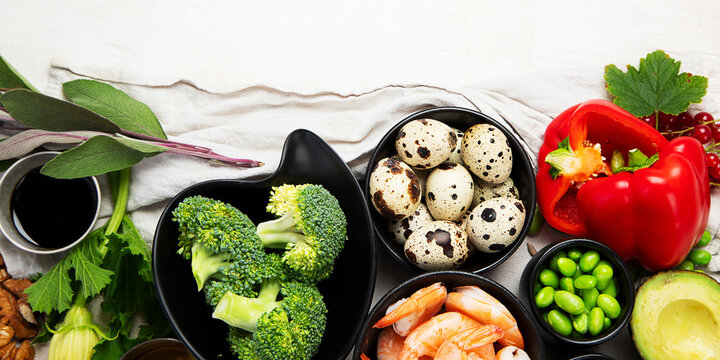 Foods that contain vitamin E.