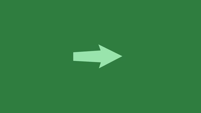 Arrow Animated with Pointing - Royalty Free Clip