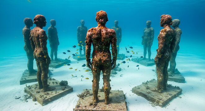 Crystal Clear Lagoon Underwater Sculpture Park Art Reef