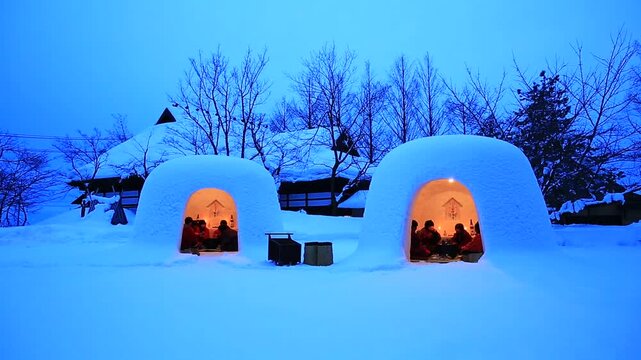 横手のかまくら