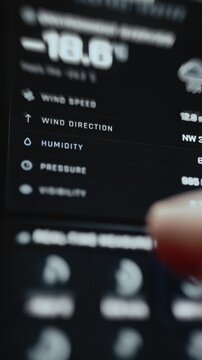 Antarctic Weather Dashboard at Minus 18.6 Degrees Celsius