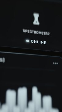 Online Spectrometer Analysis on Polar Science Dashboard