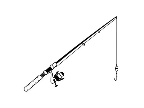 Fishing rod and reel equipment for outdoor activity and hobby