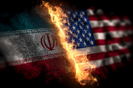 American and Ilan flags