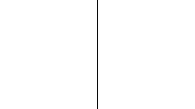 Vertical straight line animation