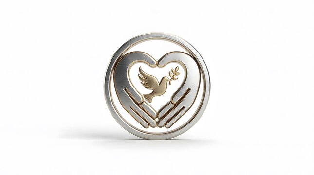 Heart-shaped hands symbolizing love and care. Close-up of caring gesture with soft lighting.