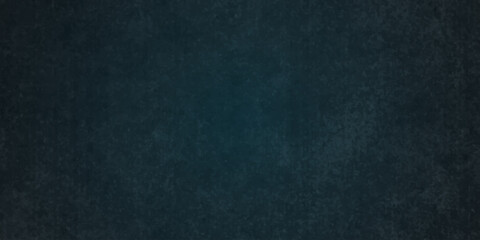 Fototapeta premium Dark charcoal grunge wall texture background. Dark blue rough grunge surface with smoke edge. Black texture chalk board and black board.