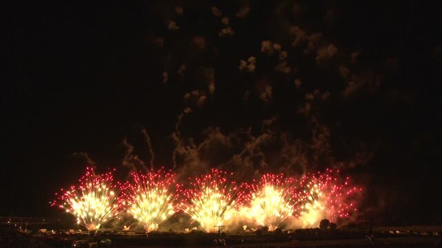 常総きぬ川花火大会