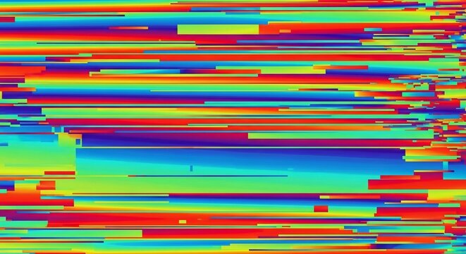 Spectrum Surge: A Digital Canvas Exploding with Hues