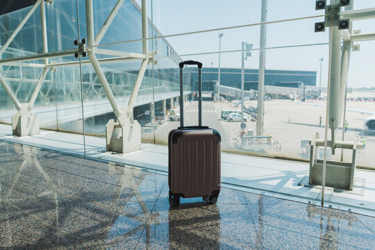 Suitcase at airport