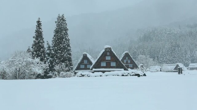 雪の白川郷
